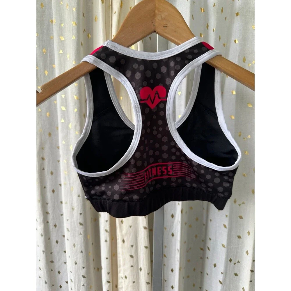 Roar Fitness Women's BJJ Compression Stretch MMA Training Workout Sports Bra S